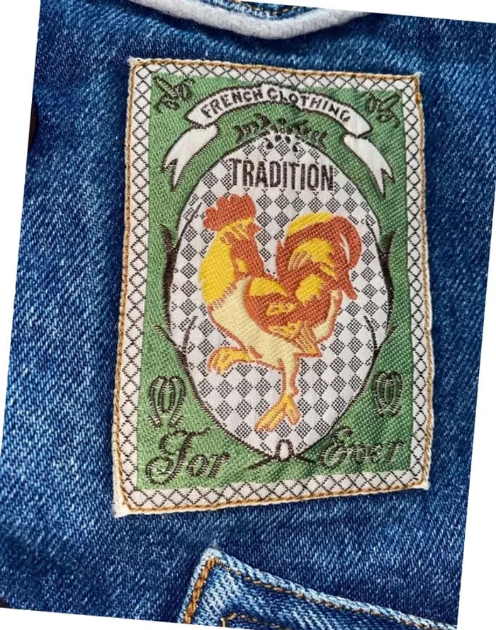 Veste en jean vintage garçon taille 3 ans - photo numéro 5