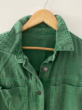 Veste ou robe chemise verte  Kiabi Taille S