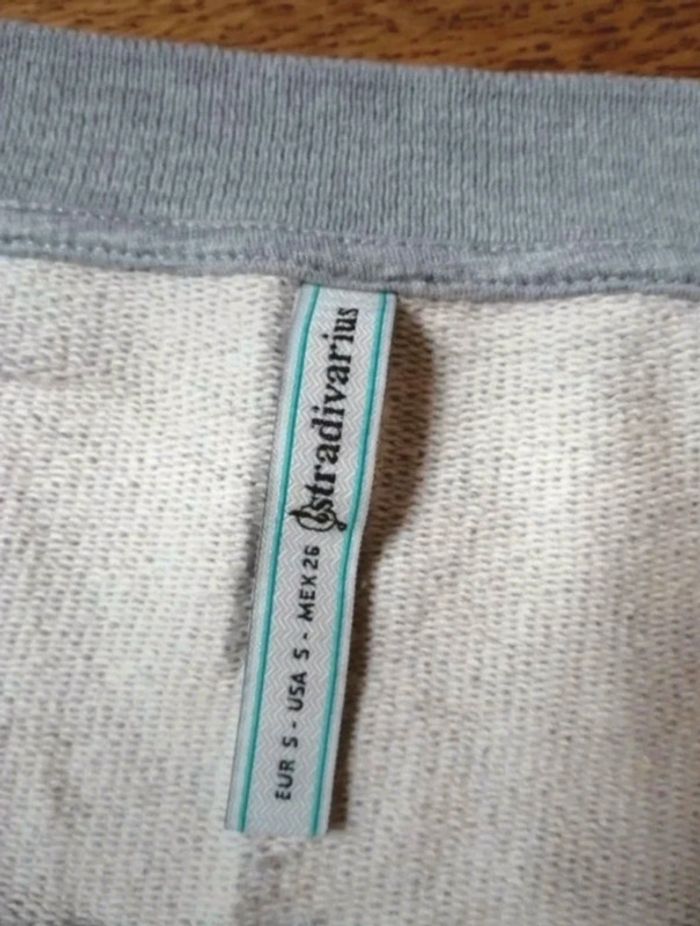 🌺Sweat Stradivarius manches 3/4 en voile taille 36🌺 - photo numéro 7