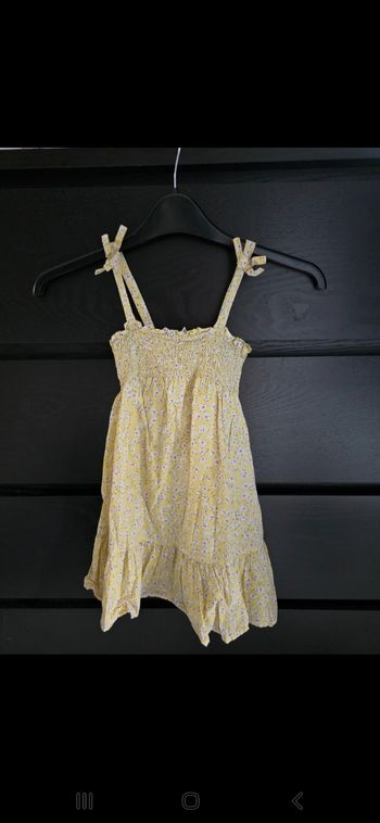 robe d'été jaune fleur Primark