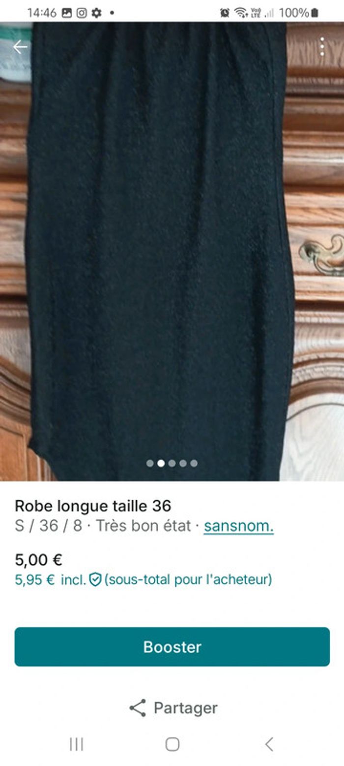 Robe longue taille 36 - photo numéro 7