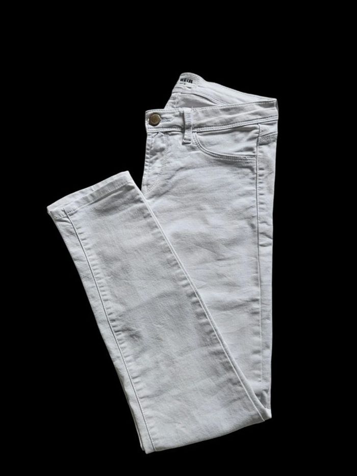 Jean  Blanc - 36/S - Comme Neuf