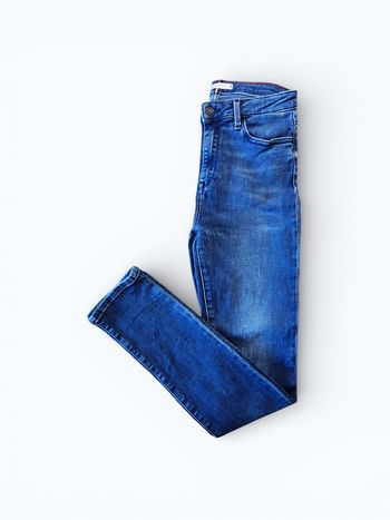 Jean Tommy Hilfiger Erin taille haute bleu marine - Taille 28 x 32 - SK63