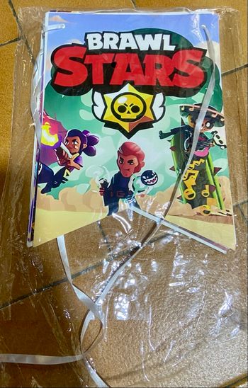 Guirlande happy birthday brawl star bon état 