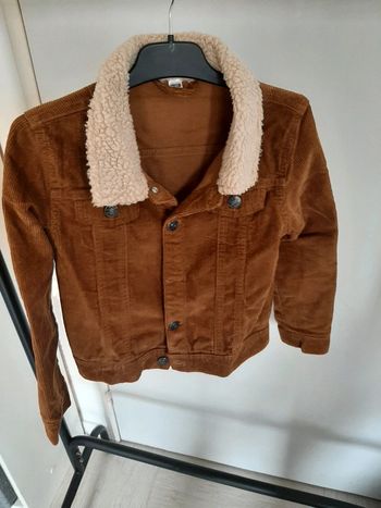 Veste en velours 7 ans