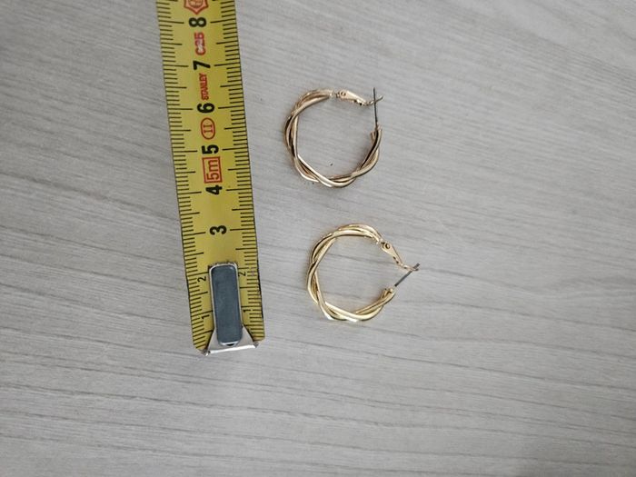 Boucle d'oreille anneaux - photo numéro 2