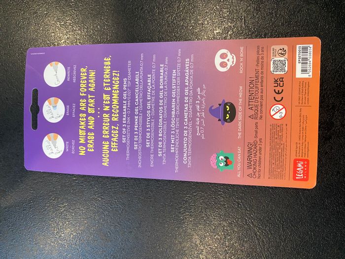 Lot 3 stylos Legami Halloween 2025 - photo numéro 2