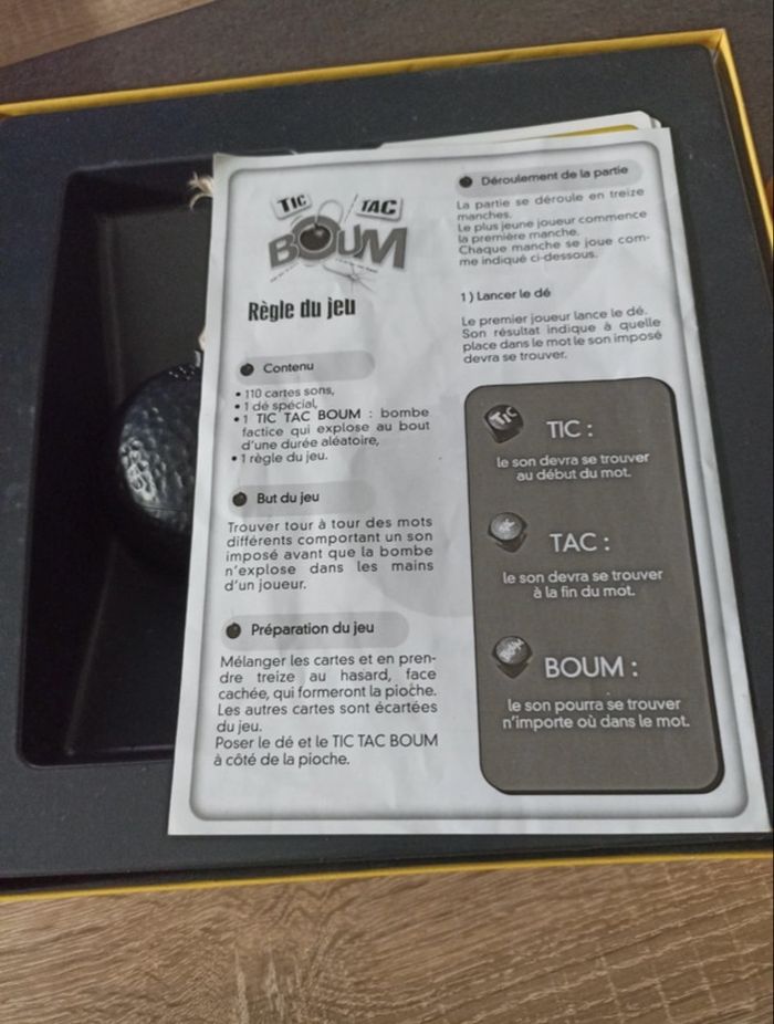 Jeu de société pour enfant - Tic tac boum - photo numéro 2