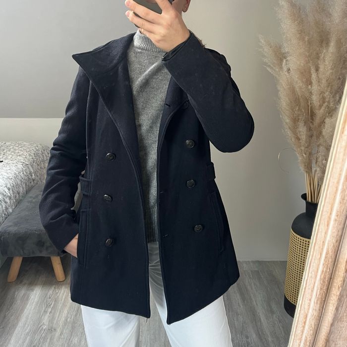 Superbe Caban Neuf Camaïeu, Bleu Marine (Taille 1) - photo numéro 10
