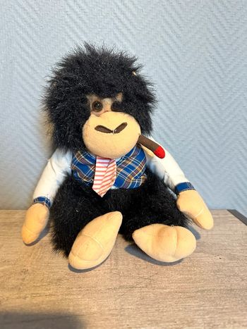 Pleuche vintage 1980 Gorille