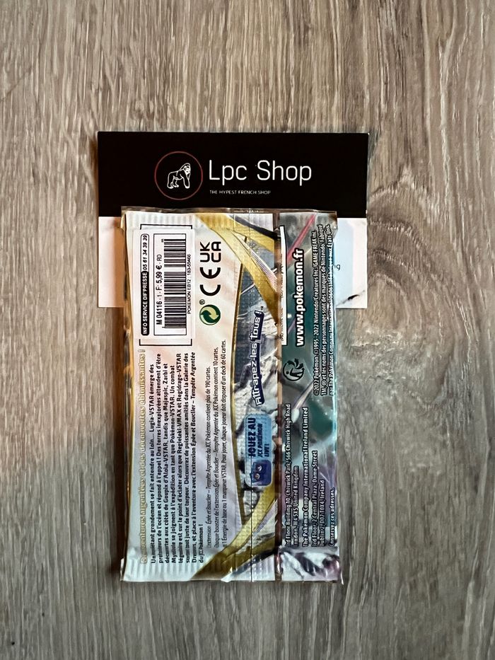 POKÉMON -  BOOSTER EB12 ÉPÉE ET BOUCLIER TEMPETE ARGENTÉE  REGIDRAGO - FR - NEUF - photo numéro 2