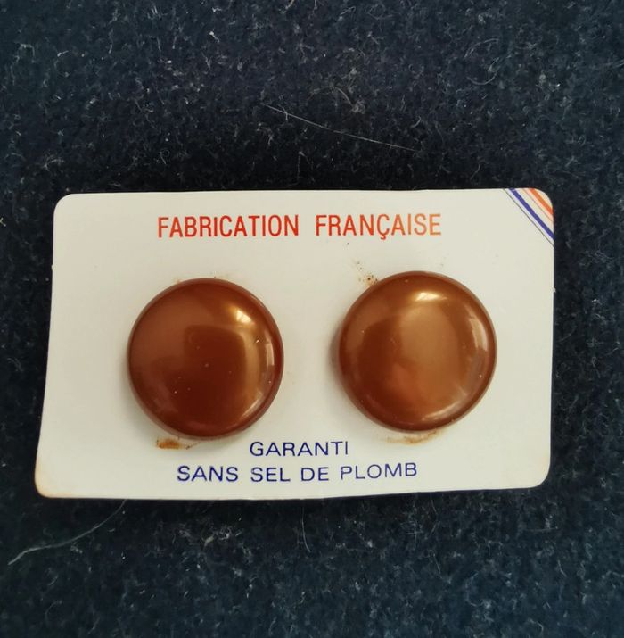 Boucles a clips nacrés