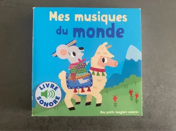 Livre sonore « Mes musiques du monde » Gallimard Jeunesse