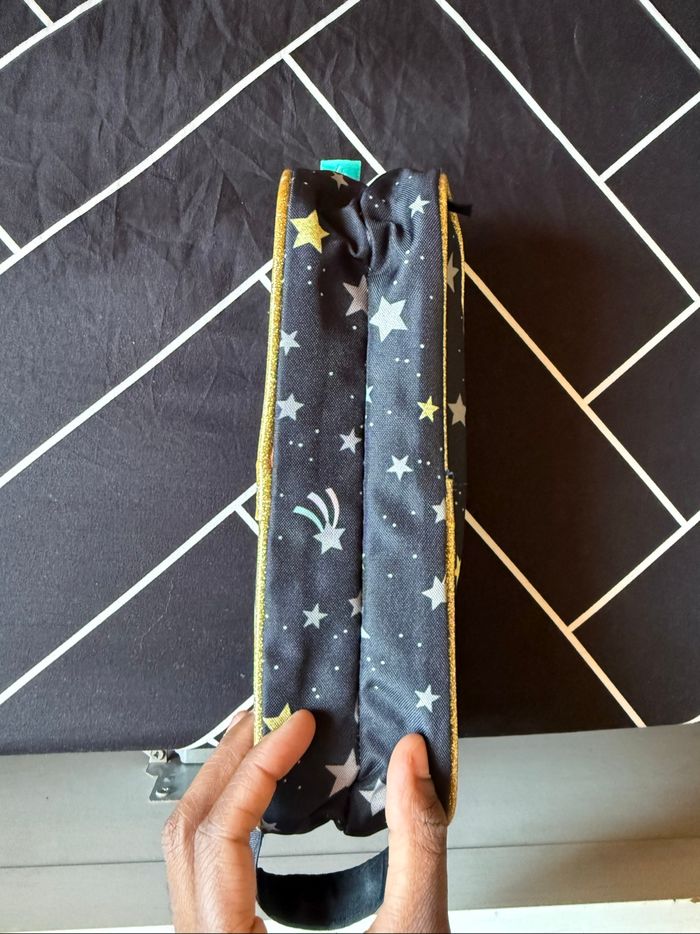 Trousse scolaire double compartiment – Thème nuit étoilée - photo numéro 10