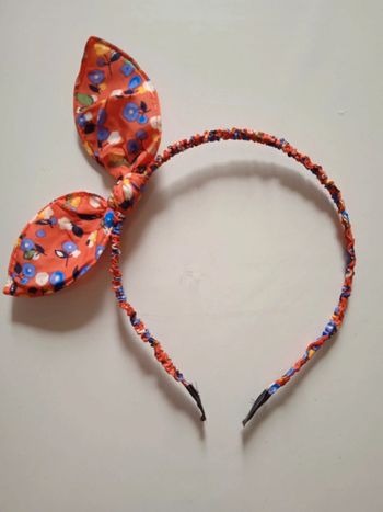 Serre tête fille rouge