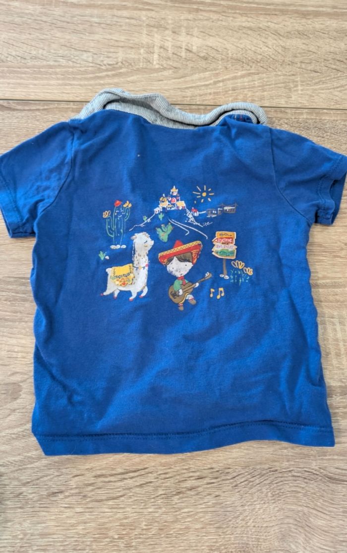 Polo bleu - photo numéro 3