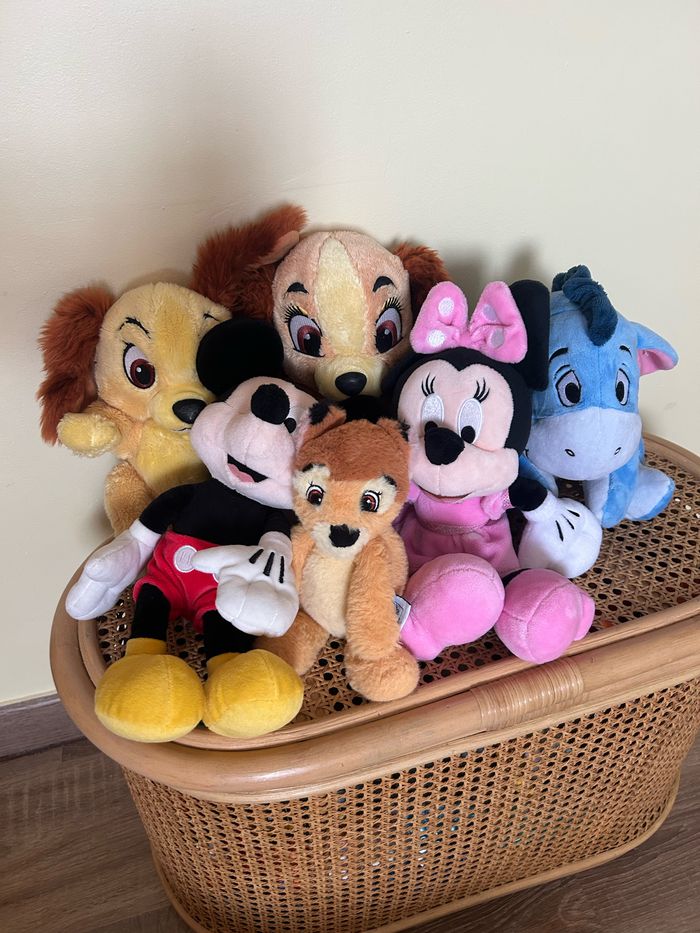 Lot peluche Disney