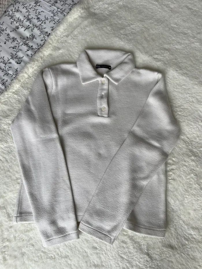 Petit pull crème - photo numéro 2