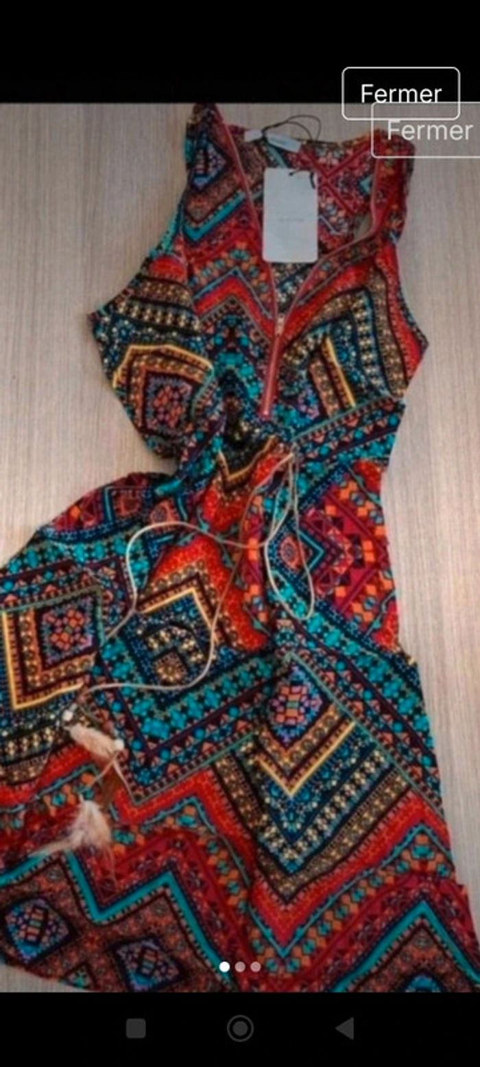 Très belle robe imprimée