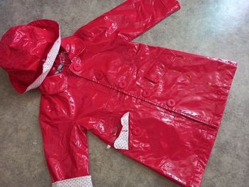 Manteau Veste ciré fille