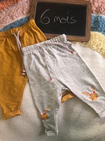 Lot 2 pantalons légers