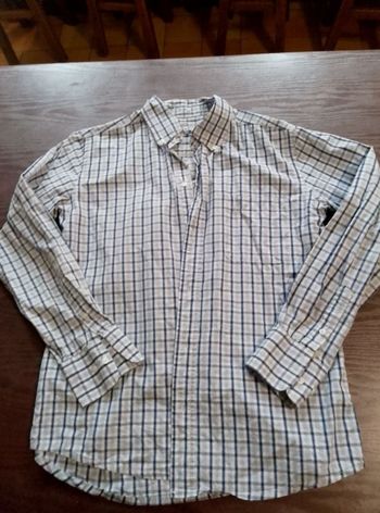 Chemise à carreaux à manches longues