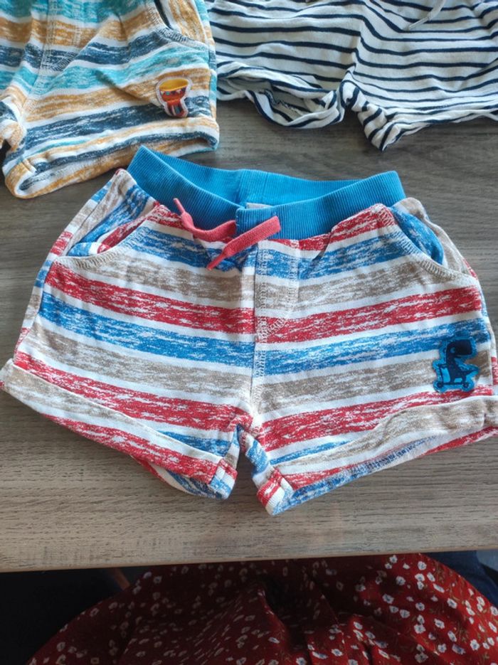 Lot 12 shorts été garçon 18 mois - photo numéro 12