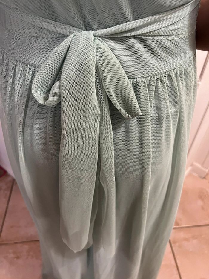 Robe vert sauge taille S/M - photo numéro 3