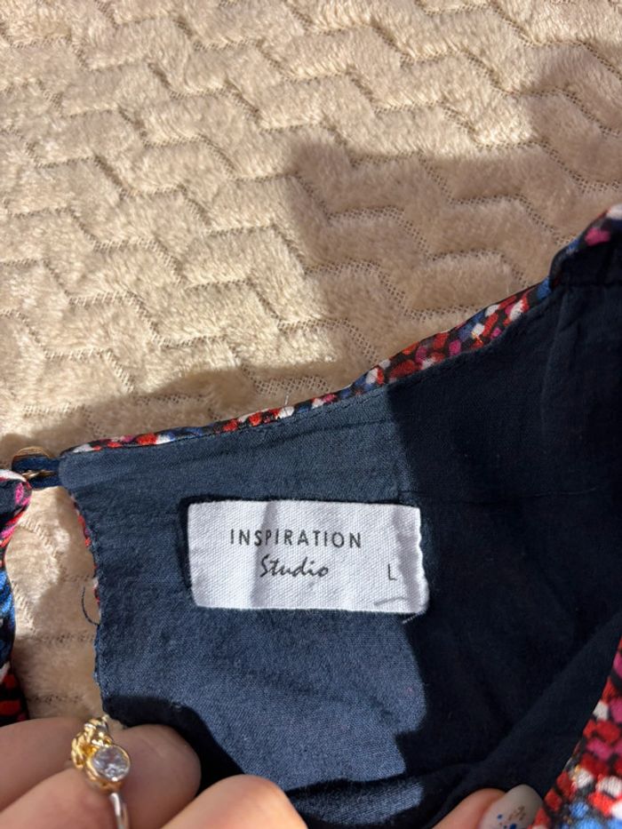 🌸 Robe fleurie multicolore Derhy - photo numéro 3