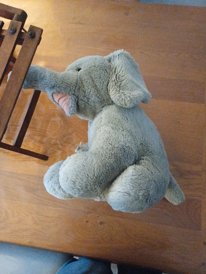Peluche éléphant - photo numéro 5