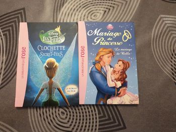 Lot de 2 livres Disney