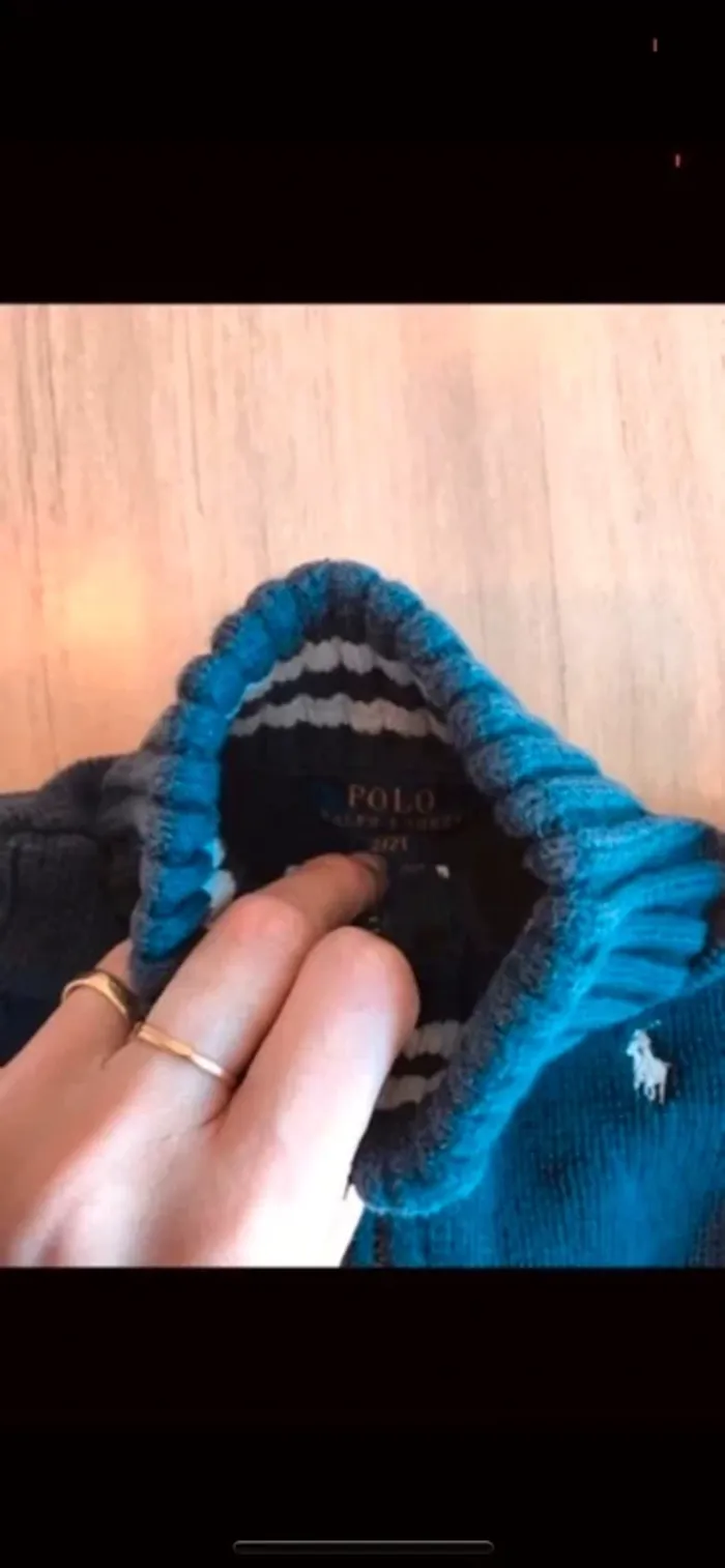 Gilet Ralph Lauren taille 2 ans - photo numéro 3