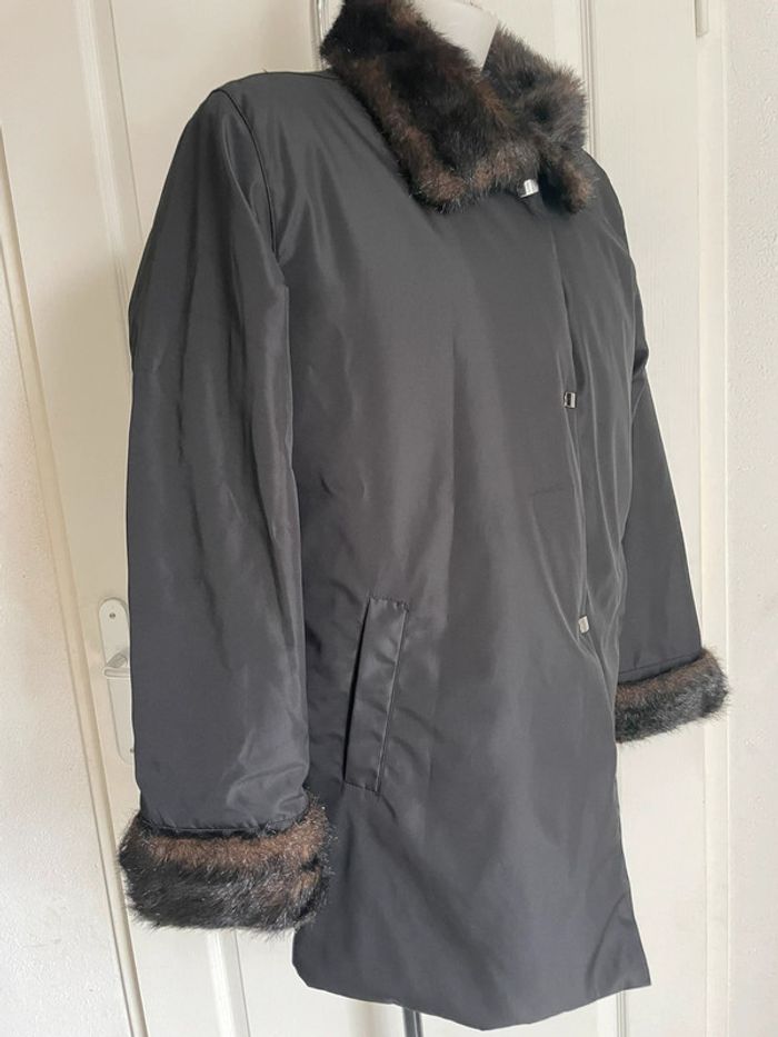 Manteau doudoune noir - photo numéro 2