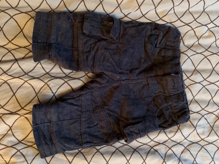 Pantalon bébé garçon hiver en velour