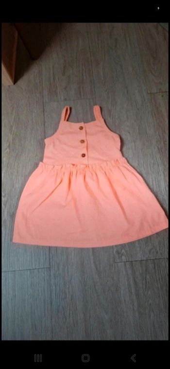 Robe à bretelles Kiabi 6mois 67cm 👻