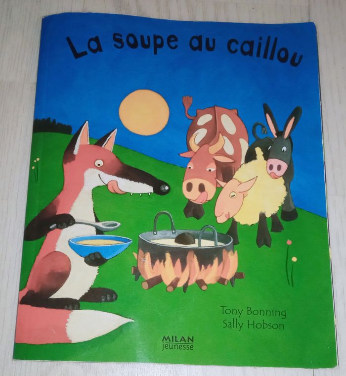 Livre La soupe au caillou Milan Jeunesse