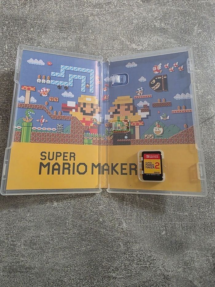 Jeu switch super Mario maker 2 - photo numéro 2