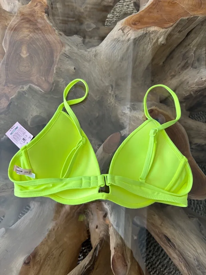Haut de maillot de bain jaune fluo Ardene - photo numéro 2