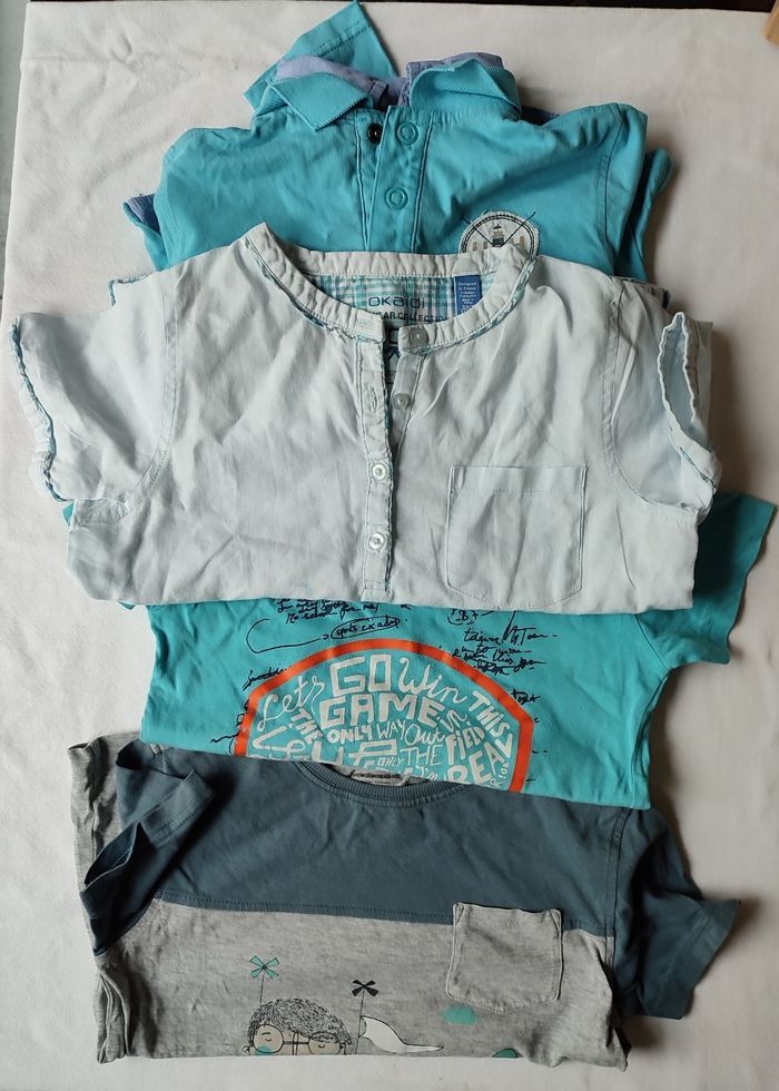 Lot de 4 hauts 6 ans