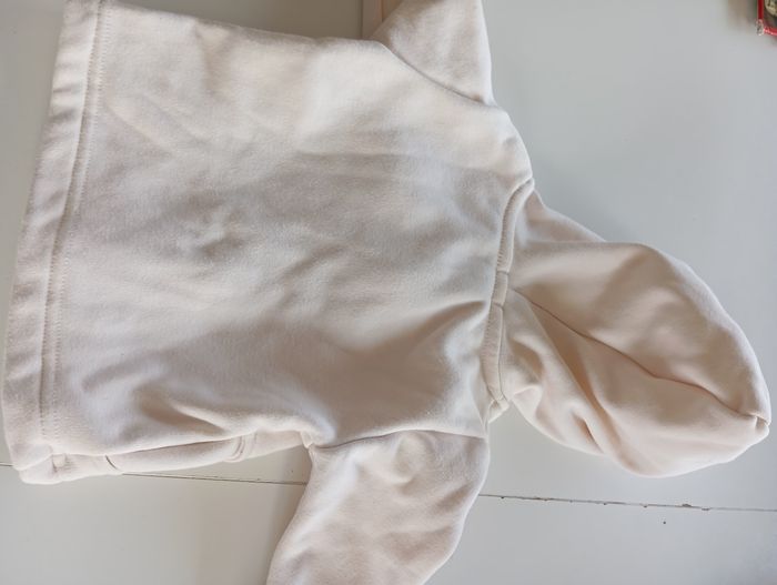 Veste blanc Kiabi 6 mois - photo numéro 3