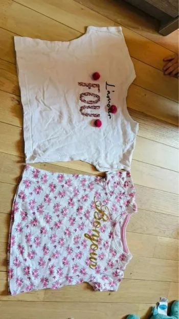 Lot de 2 tee-shirt manches courtes 3 ans