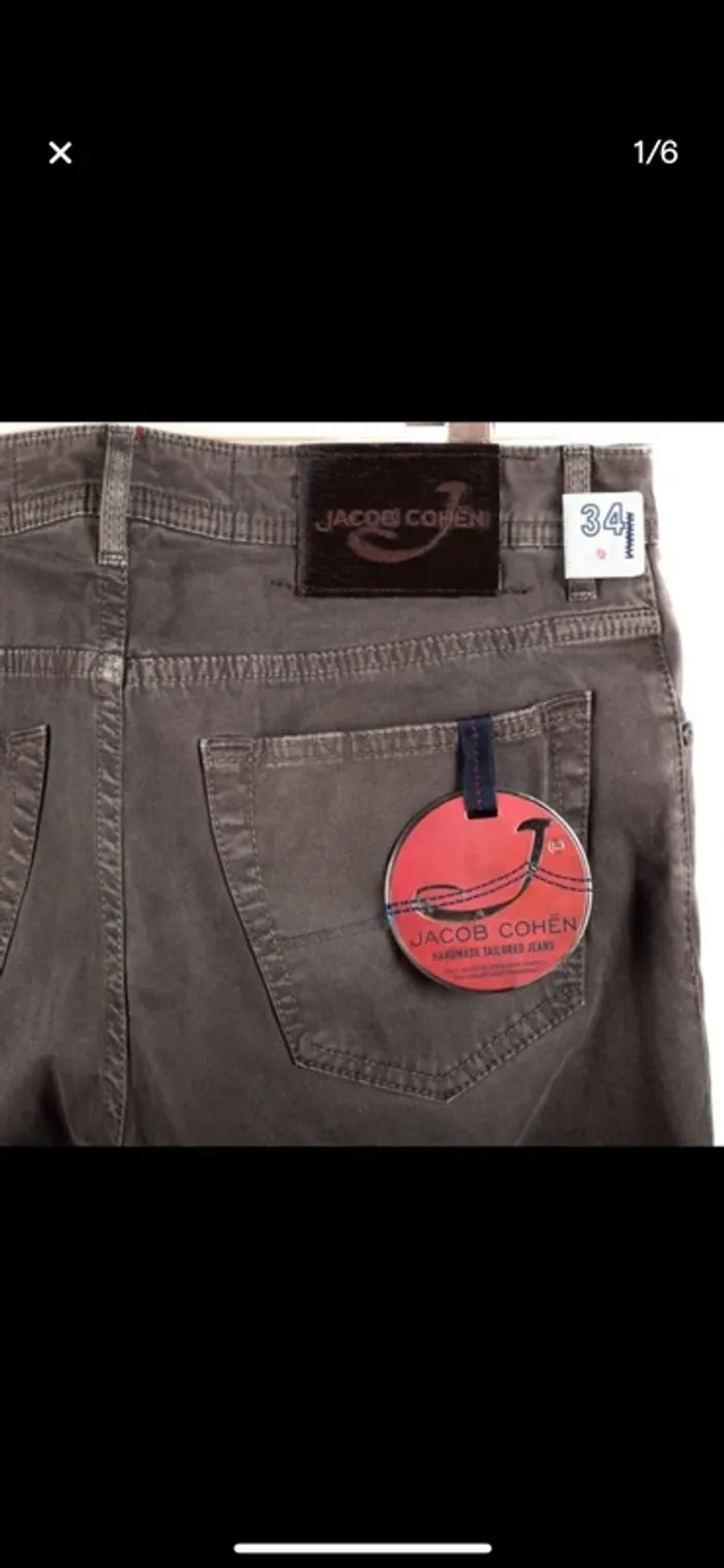 Jacob Cohen jean’s marron