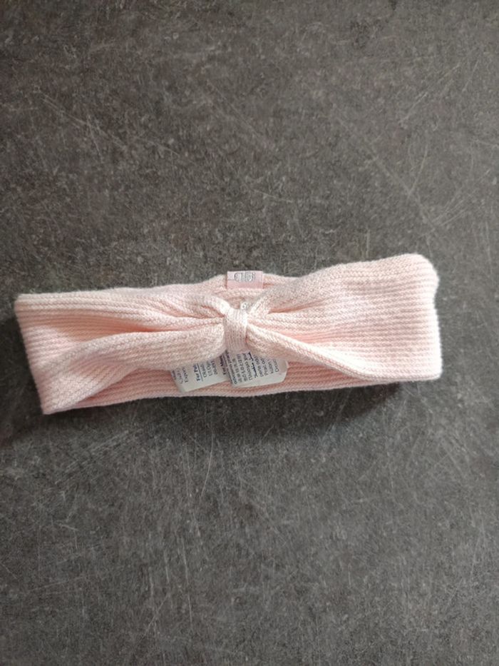 Bandeau rose Obaïbi 0/3 mois