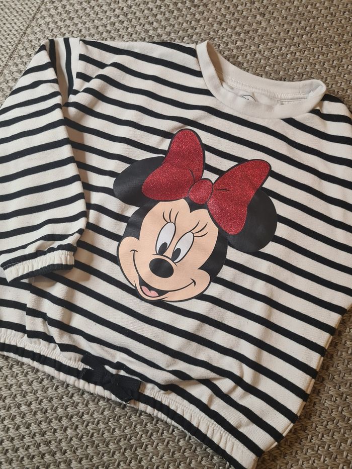 Sweet disney "minnie" rayé fille - 6/7 ans - photo numéro 3