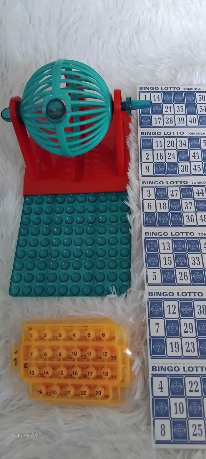 Jeu loto bingo ,90 numéro, cartons de jeu et jetons - photo numéro 2