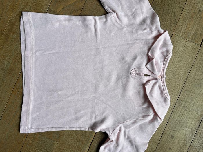 Tee-shirt rose Petit Bateau 4 ans - photo numéro 3