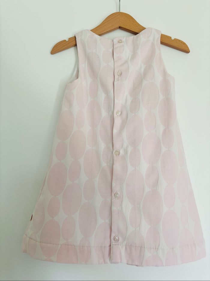 Ensemble robe + boléro tons rose 2a - 86cm - photo numéro 7