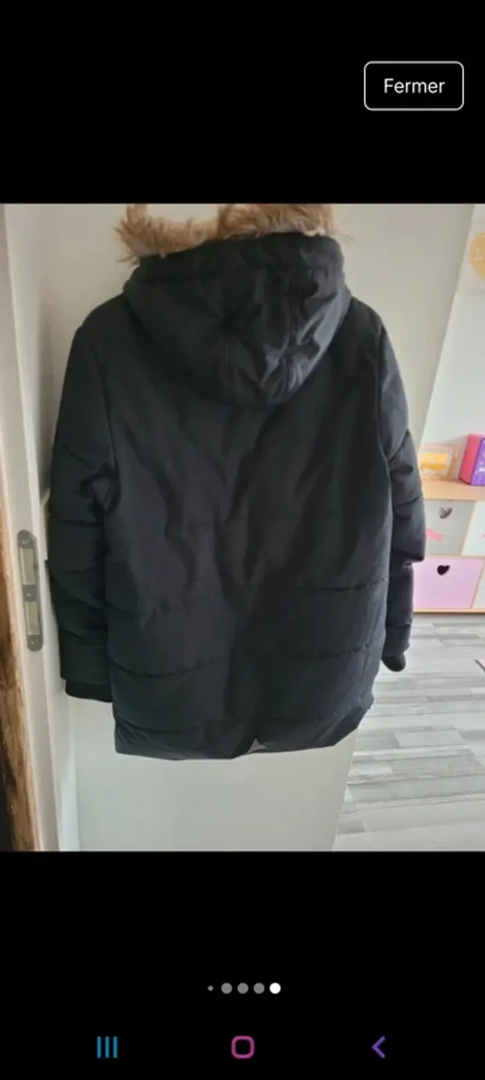 Manteau blouson polaire 12-14 ans - photo numéro 2