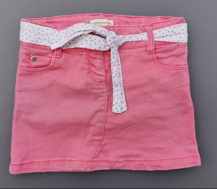 Jupe en jeans 3 ans fille Vertbaudet