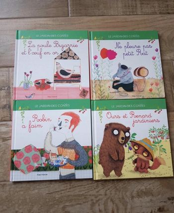 Lot de livres le jardin des contes